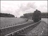 Steam train on Dartmoor