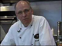 Shopkeeper Freddie Jones.