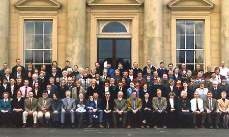 Staff outside Harewood House