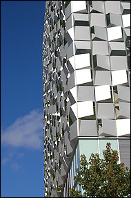 'Cheesegrater' building in Sheffield