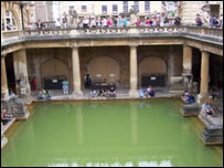 巴斯城的古罗马浴池