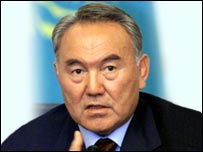 Қозоғистон Президенти Нурсултон Назарбоев