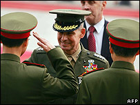 Tướng Peter Pace thăm Trung Quốc 