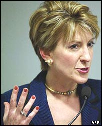 خانم فیورینا، رییس سابق اچ پی