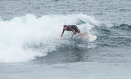 Shane Oliver up high on the left, deep in New South Wales. Pic: M, 07