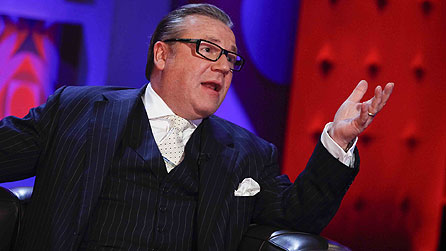 Ray Winstone on Friday Night With Jonathan Ross (image: BBC/Hot Sauce)