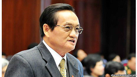 Đại biểu quốc hội Trần Du Lịch