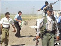 انتقال سرهای بريده در بعقوبه