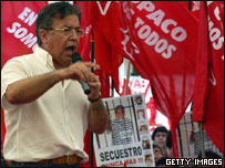 O presidente do Paraguai, Nicanor Duarte Frutos