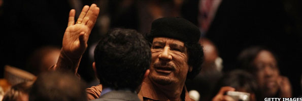 Colonel Gaddafi
