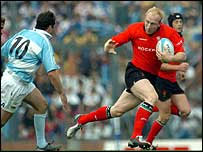 Ariannin v Cymru 2004