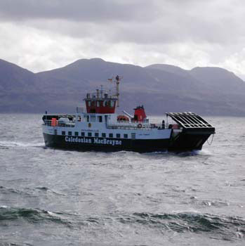 Ferry at Claonaig