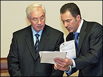 Азаров та Рудьковський