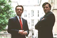 Michael Sheen as Tony Blair and David Morrisey as Gordon Brown in Stephen Frear's 'The Deal' produced by Channel 4