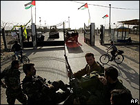 Slavnostní otevření přechodu v Rafahu