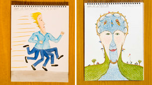 Bobby Baker's diary drawings