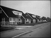 The newly built Nythe estate