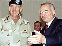 ژنرال تامی فرانکس و اسلام کريمف