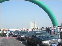 Lễ khánh thành trên cầu Thủ Thiêm - ảnh Thùy Linh