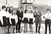 Owen Edwards a Hywel Gwynfryn