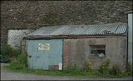 The charcoal store at Newlands