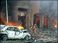 O hotel era freqüentado por empresários estrangeiros