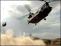هلی کوپتر نظامی در افغانستان