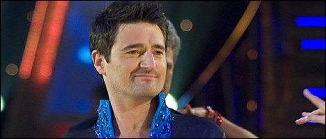 Tom Chambers on Strictly Come Dancing (BBC1)