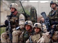 په افغانستان کې د متحدو ايالتونو پوځيان