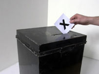 A Ballot box