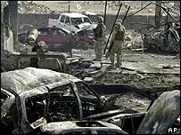 руїни поліційної дільниці в Багдаді