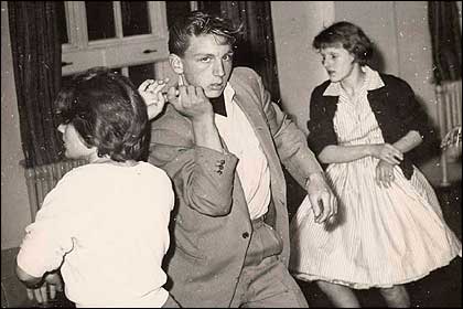 Dancing at the Hatton Youth Club 