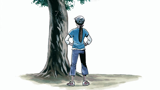 What I did in my Christmas holidays - by Sally Sparrow. Written by Steven Moffat. Illustrated by Martin Geraghty.