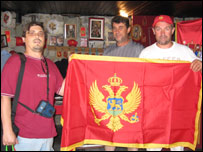 Прапор Чорногорії: фото Бориса Варги, зроблене під час підготовки серіалу "Балканськими стежками"