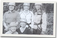 Iona, Barbara, Lynne, Margaret ac Audrey 