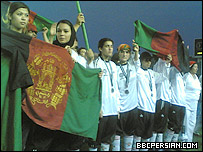 دختران فوتبالیست افغانستان