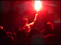 Flare at the V fetival