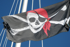 A pirate flag