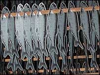 One of the displays at the Time And Tide Museum in Norfolk