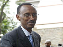 Paul Kagame, presidente de Ruanda