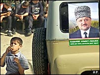 poster eleitoral de kadyrov