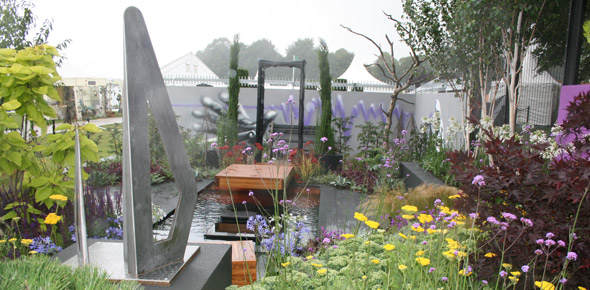Save a Life, Drop the Knife Show Garden at RHS Show Tatton Park