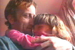 Amy watches a freak snowstorm