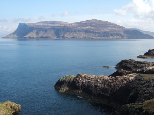 Ardmeanach seen from Slochd an Uruisg - where the Leaf Beds are.