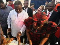 چانگیرای هنگام رای دادن