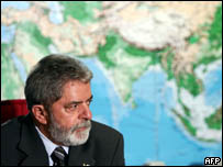 O presidente Luiz Inácio Lula da Silva