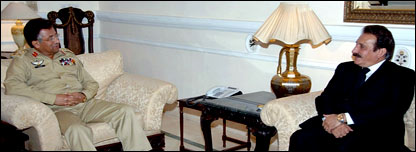 جسٹس افتخار اور جنرل مشرف