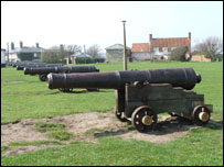 The guns were last fired in 1842