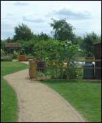 View of Ryton Organic Garden 