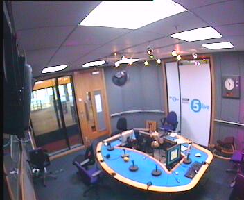 Webcam picture of the studio.